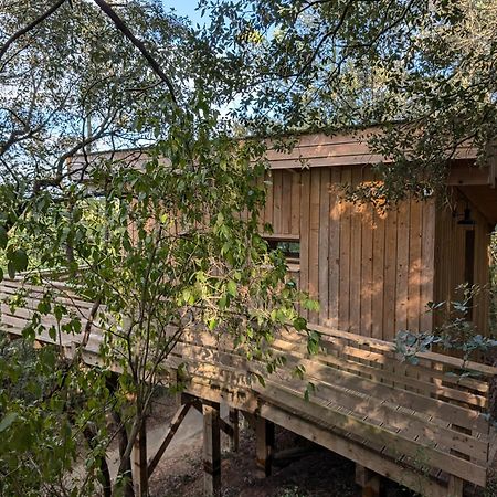 Les Cabanes Dans Les Bois Logis Hotel Villedubert Εξωτερικό φωτογραφία