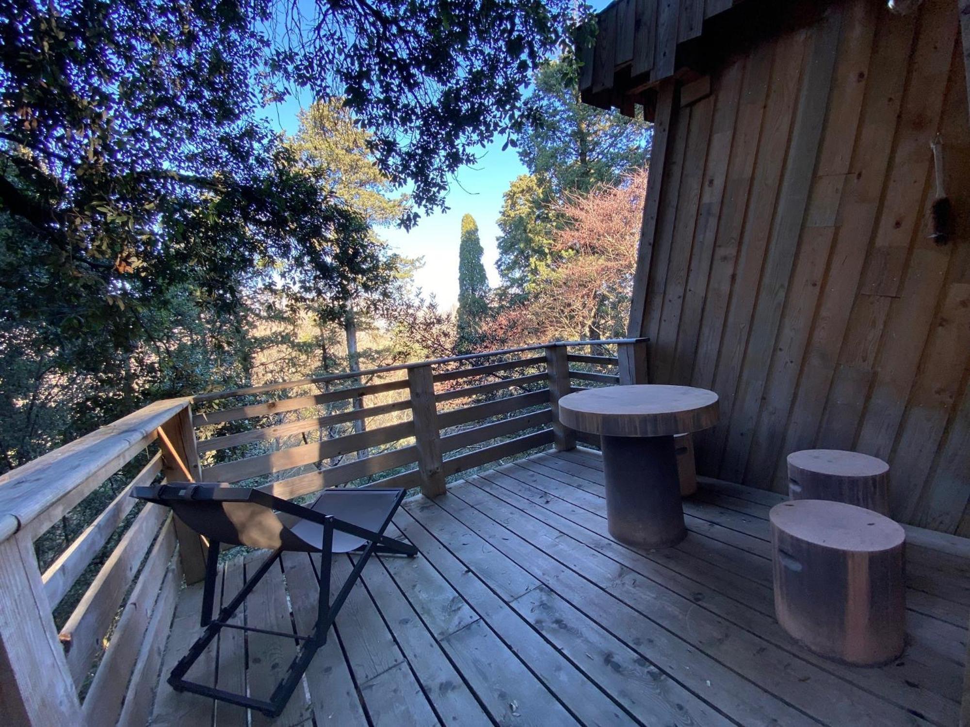 Les Cabanes Dans Les Bois Logis Hotel Villedubert Εξωτερικό φωτογραφία