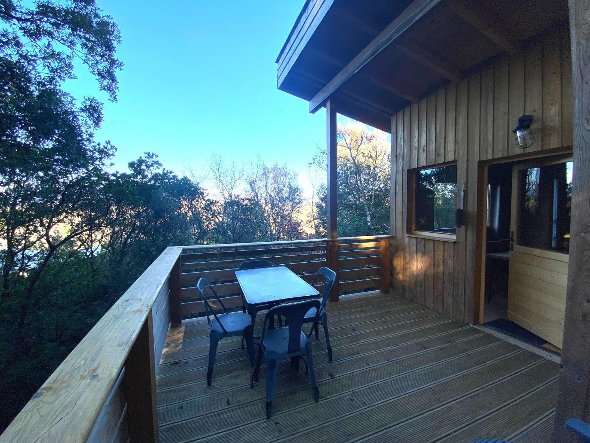 Les Cabanes Dans Les Bois Logis Hotel Villedubert Εξωτερικό φωτογραφία