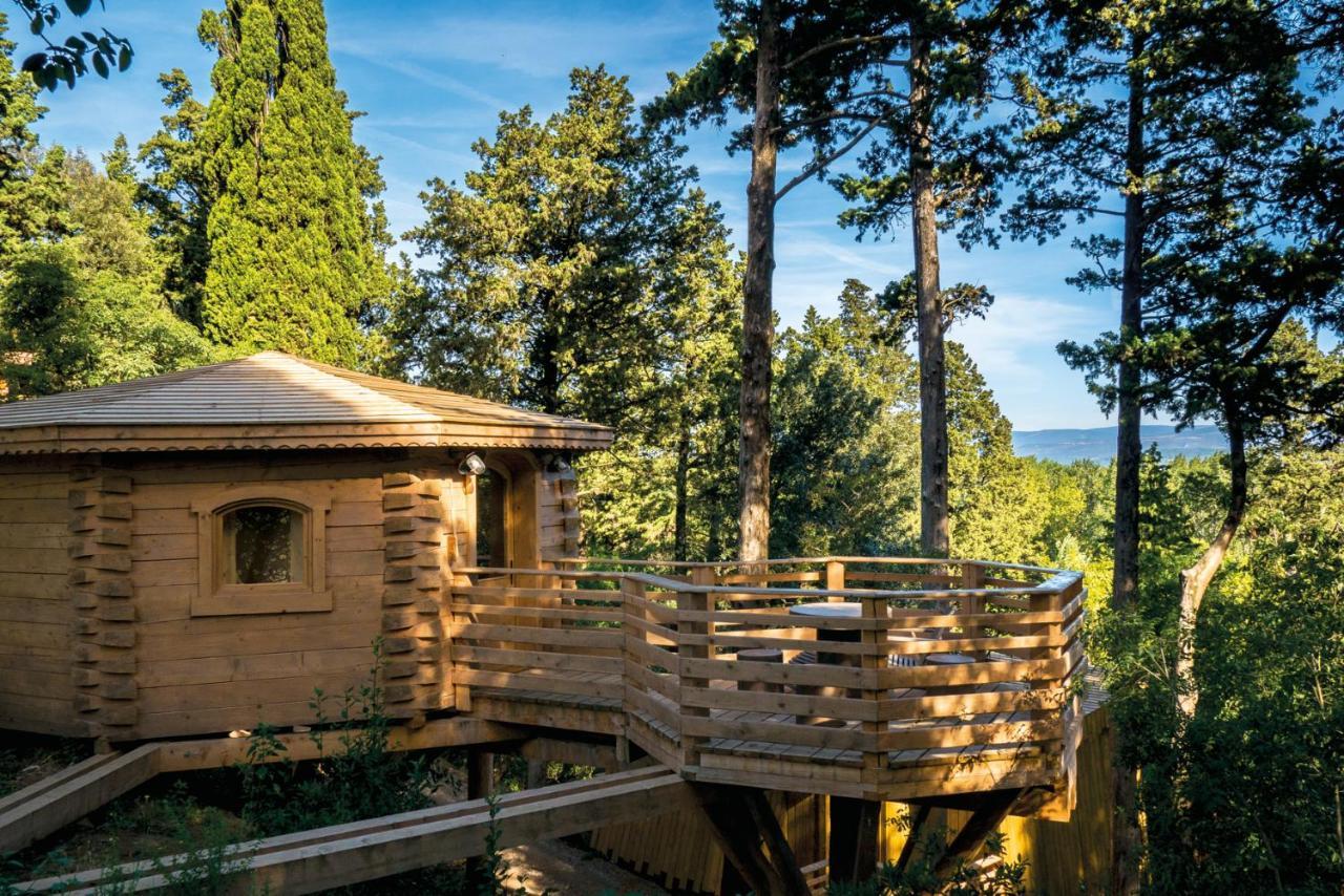 Les Cabanes Dans Les Bois Logis Hotel Villedubert Εξωτερικό φωτογραφία